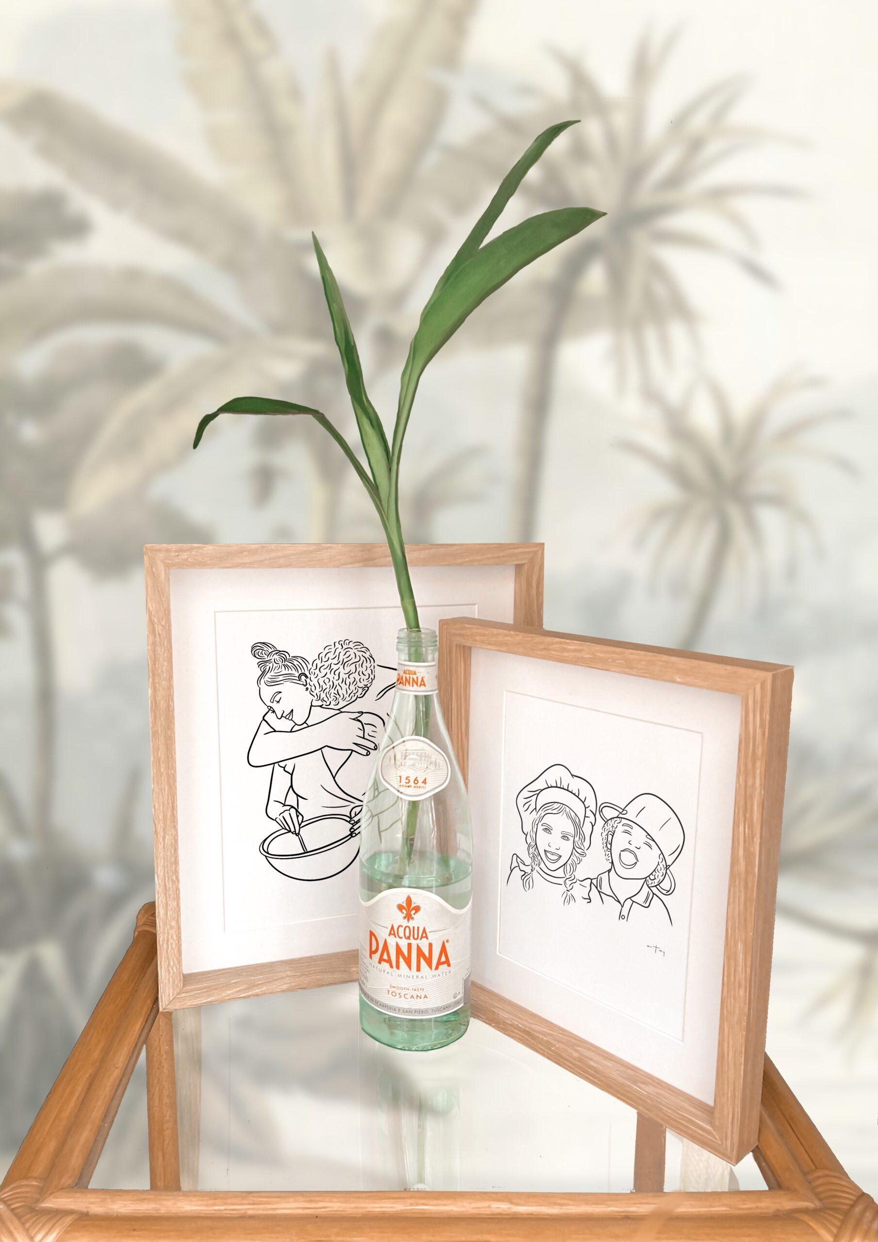 Black Line Drawing - Image 3