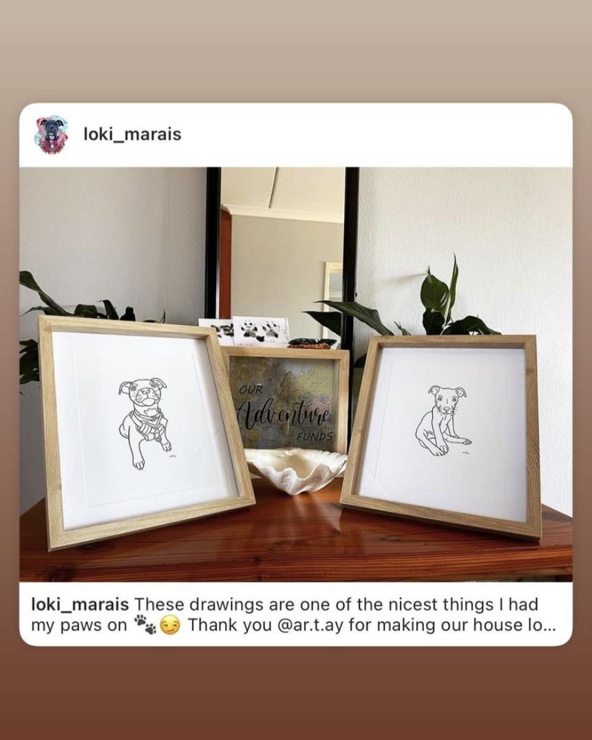 Black Line Drawing - Image 15