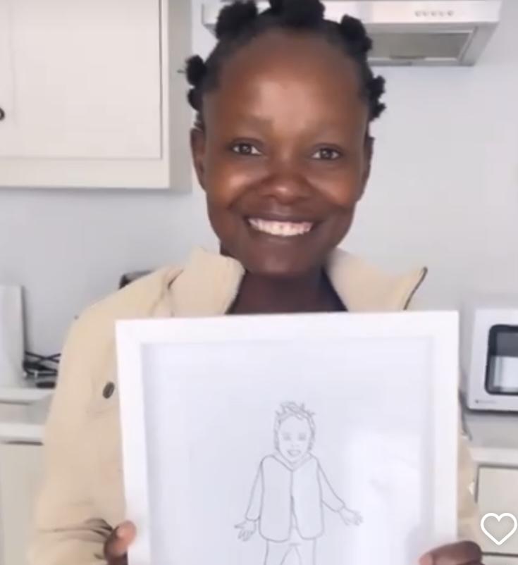 Black Line Drawing - Image 16