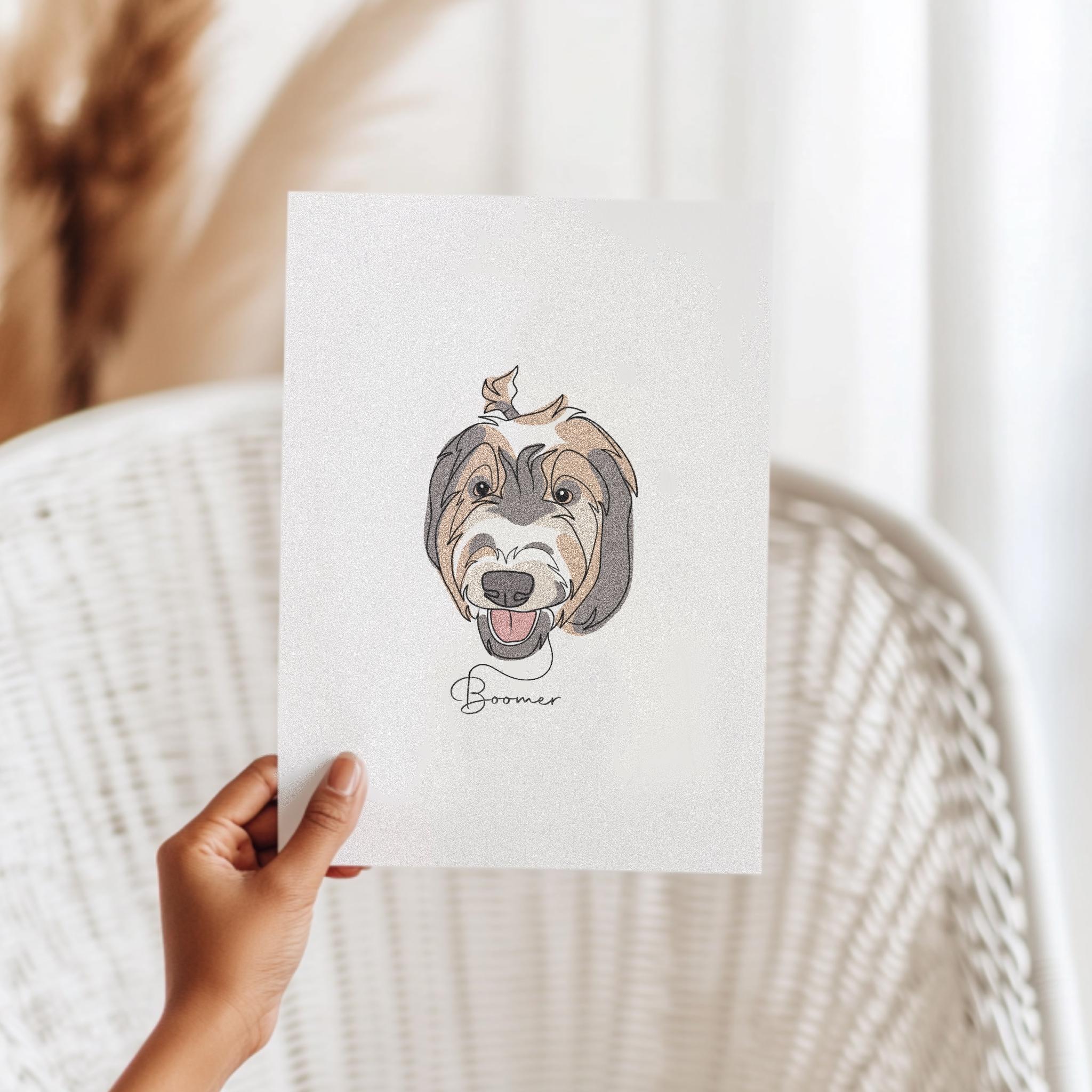 Colour Line Drawing - Image 3