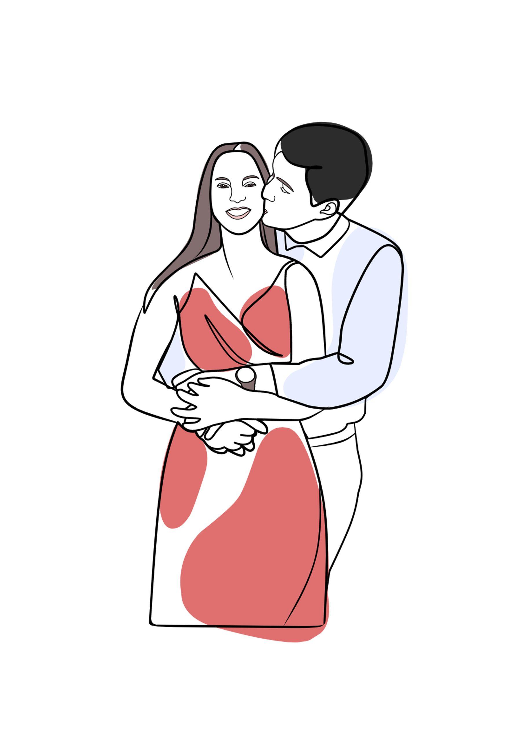 Colour Line Drawing - Image 13