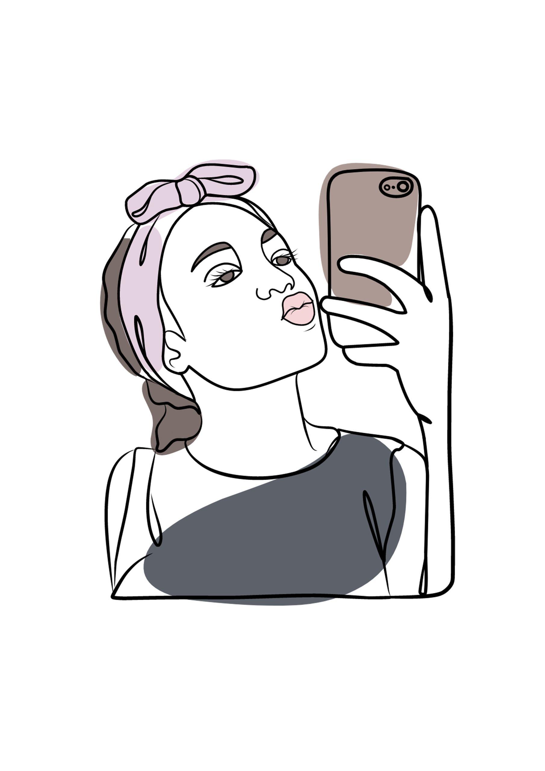 Colour Line Drawing - Image 12